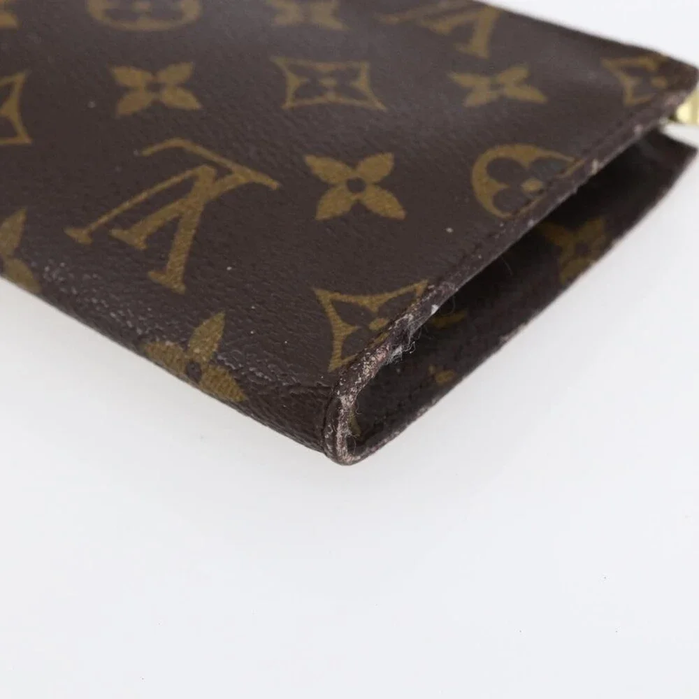 Louis Vuitton Monogram Bucket PM Accessory Pouch Brown